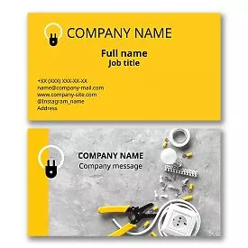 Electrician Business Card