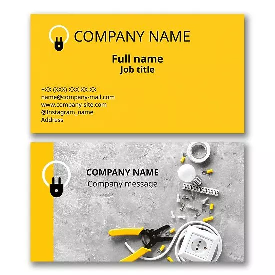 Electrician Business Card