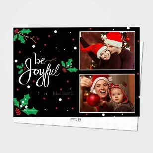 Be Joyful Christmas Postcards