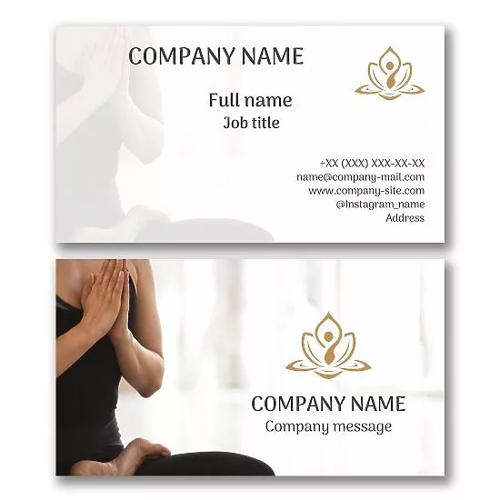 Fitness Business Card Template