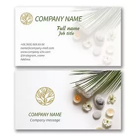 Spa Business Card