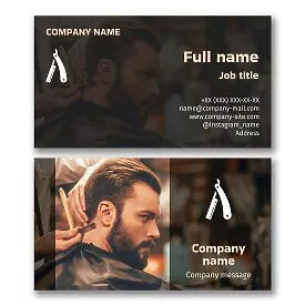 Barber Business Card