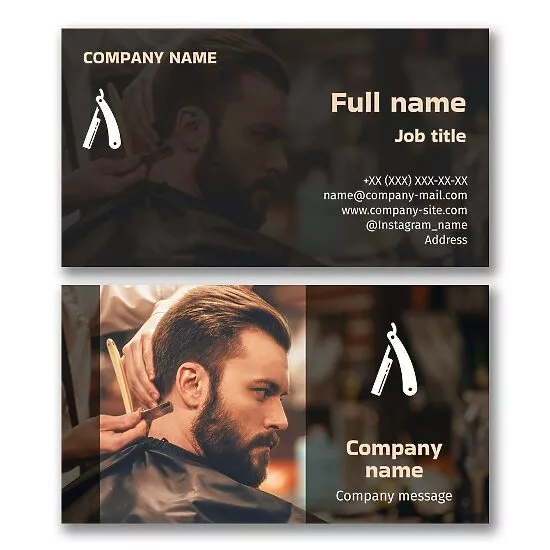 Barber Business Card