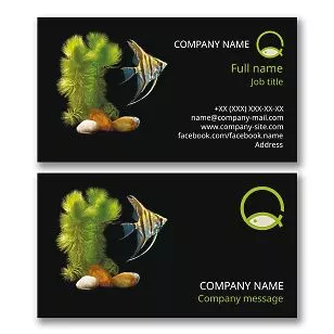 Fish Aquarium Business Card