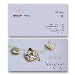 Jewelry Business Card