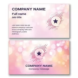 Star Logo Business Card