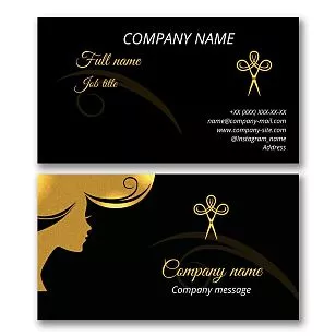 Hair Stylist Business Card