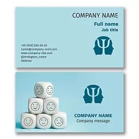 Light Blue Business Card 