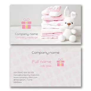 Baby Clothes and Accessories Business Card 