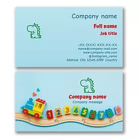 Child Care Business Card 