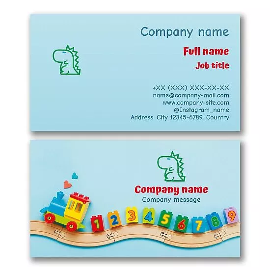 Child Care Business Card 