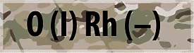 0 (I) Rh (–)