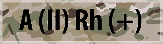 A (II) Rh (+)