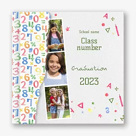 The template of Photo Book junior class graduation