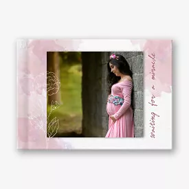 Photobook template for pregnancy