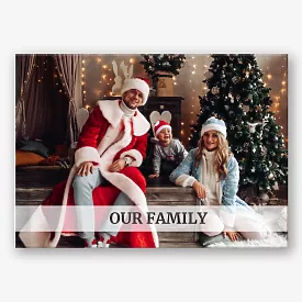 Family Photo Book Template