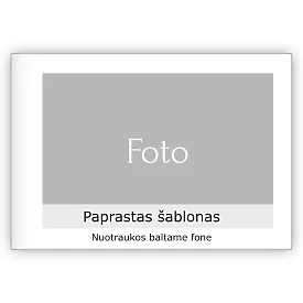 Paprastas fotoknygos šablonas