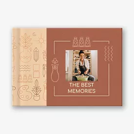 Photobook template best memories