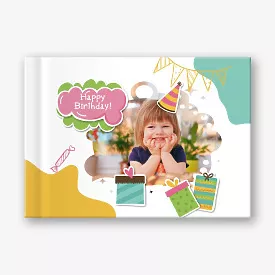 Birthday Photo Book Template