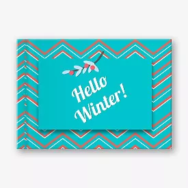 Winter Photo Shoot Photo Book Template