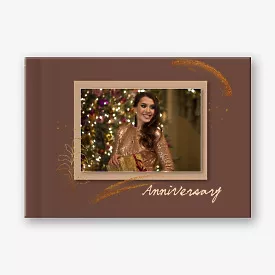 Anniversary photo book template