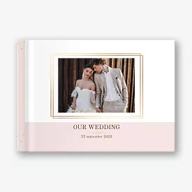 Our wedding photo book template