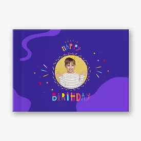 Birthday Photo Book Template