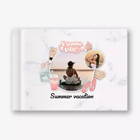 Summer Vacation photo Book Template