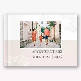 Template for a family photo book