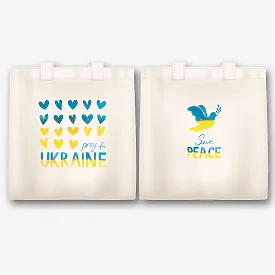 Шаблон екосумки з українським принтом
