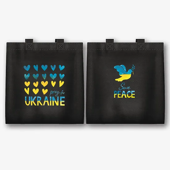 Шаблон екосумки з українським принтом