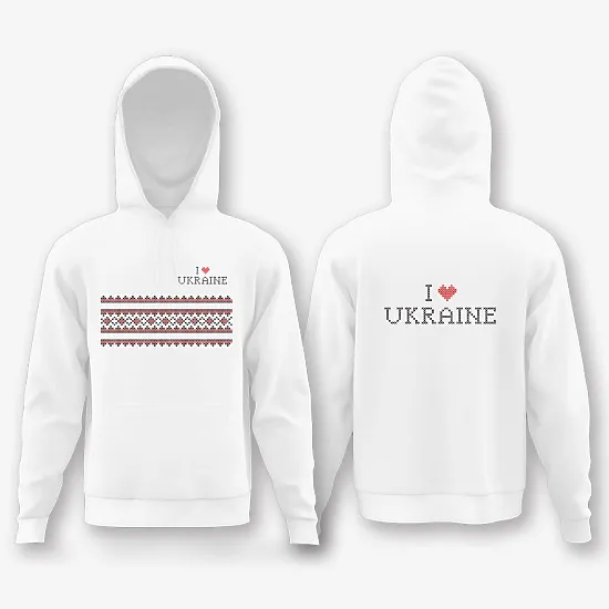 Шаблон худий з принтом під вишивку
