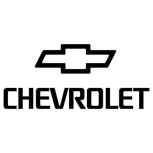 Вінілова наклейка на авто — логотип Chevrolet