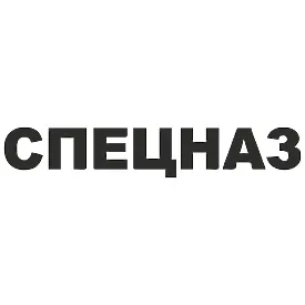 Виниловая наклейка «СПЕЦНАЗ» — патриотическая наклейка на автомобиль