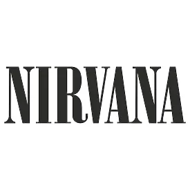Виниловая наклейка на автомобиль — логотип группы Nirvana
