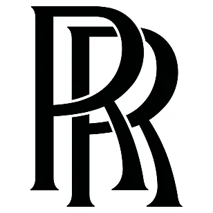 Вінілова наклейка на авто — Логотип Rolls-Royce