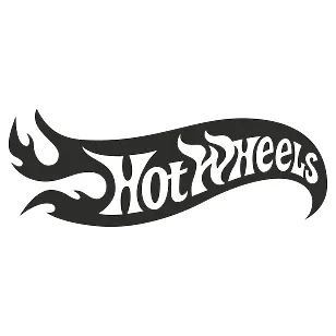 Hot Wheels — вінілова наклейка логотип | Poligrafika