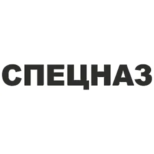 Вінілова наклейка "СПЕЦНАЗ" — патріотична наліпка на авто