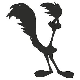 Виниловая наклейка The Road Runner – Дорожный бегун