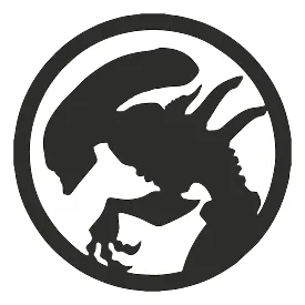Виниловая наклейка Alien – Чужой