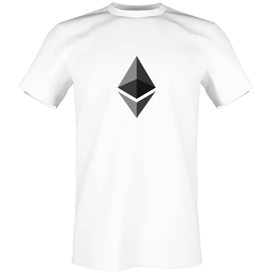 Футболка с принтом логотипа Ethereum