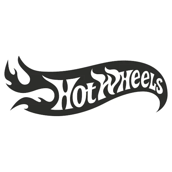 Виниловая наклейка на авто - логотип Hot Wheels