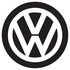 Виниловая наклейка на авто — Volkswagen (логотип)