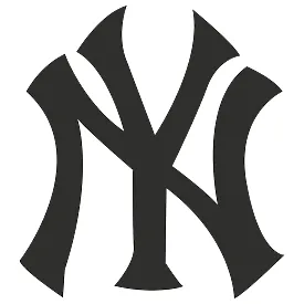 Виниловая наклейка на автомобиль — логотип New York Yankees