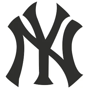 Виниловая наклейка на автомобиль — логотип New York Yankees
