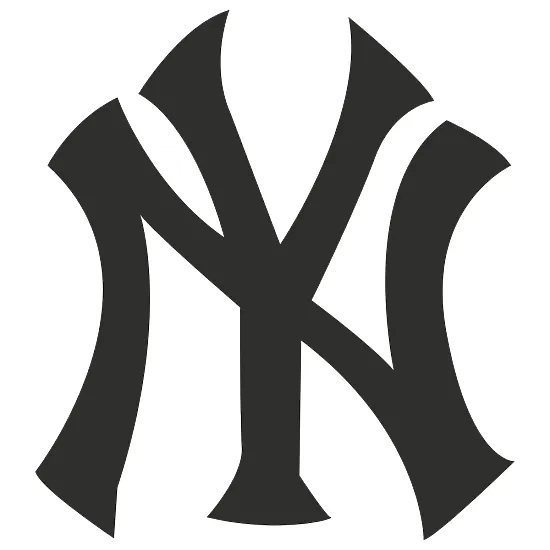 Виниловая наклейка на автомобиль — логотип New York Yankees