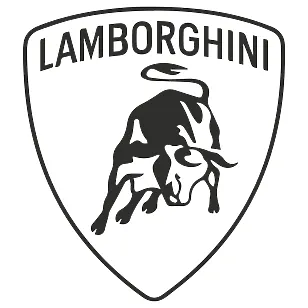 Виниловая наклейка на автомобиль — логотип Lamborghini