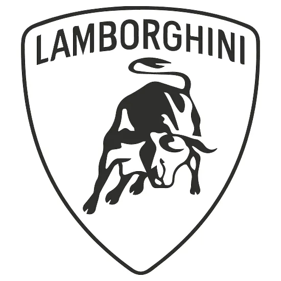 Виниловая наклейка на автомобиль — логотип Lamborghini
