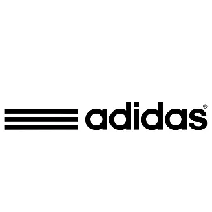 Виниловая наклейка на авто - Adidas три полоски горизонтально