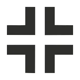 Виниловая наклейка Крест Балкенкройц #03 для авто
